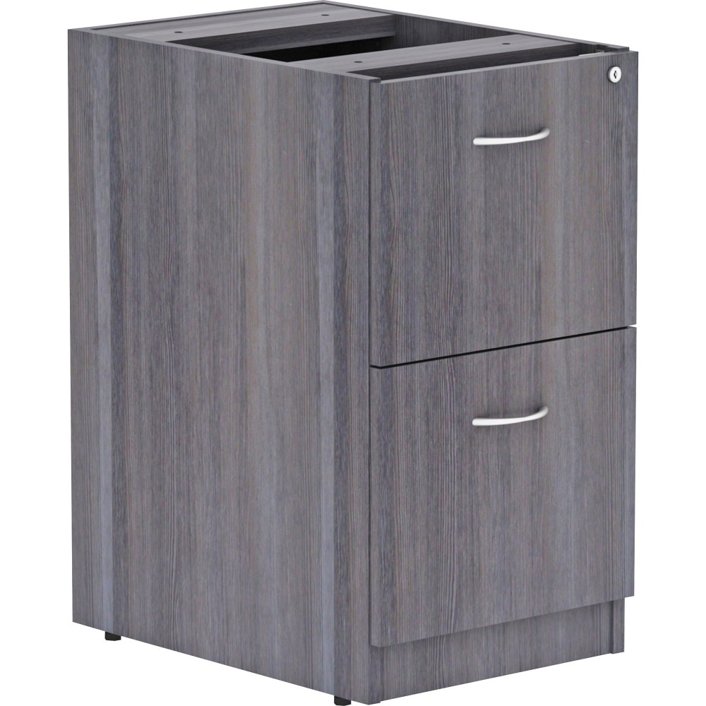 Lorell® Essentials 22"D Vertical Pedestal File Cabinet With