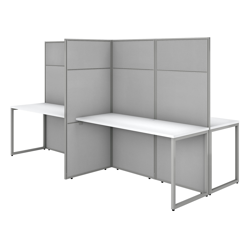 Bush Business Furniture Easy Office 60"W 4-Person Cubicle