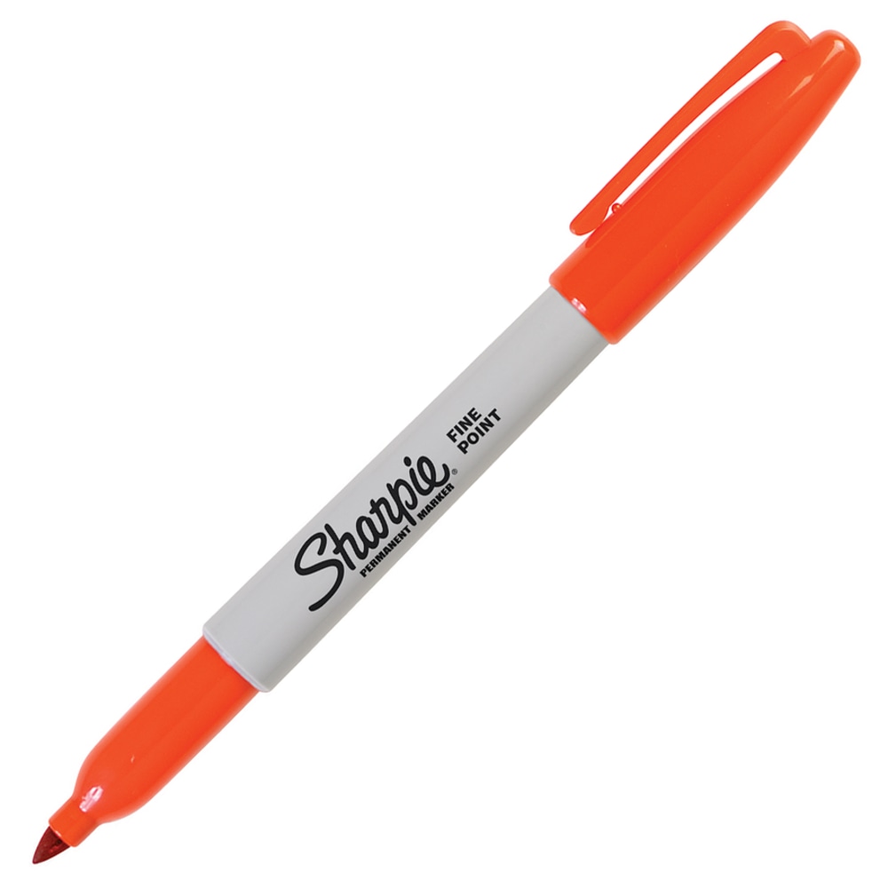 Sharpie® Permanent Fine-Point Marker, Orange