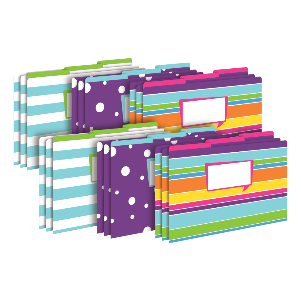 Barker Creek Tab File Folders, Legal Size, Happy,