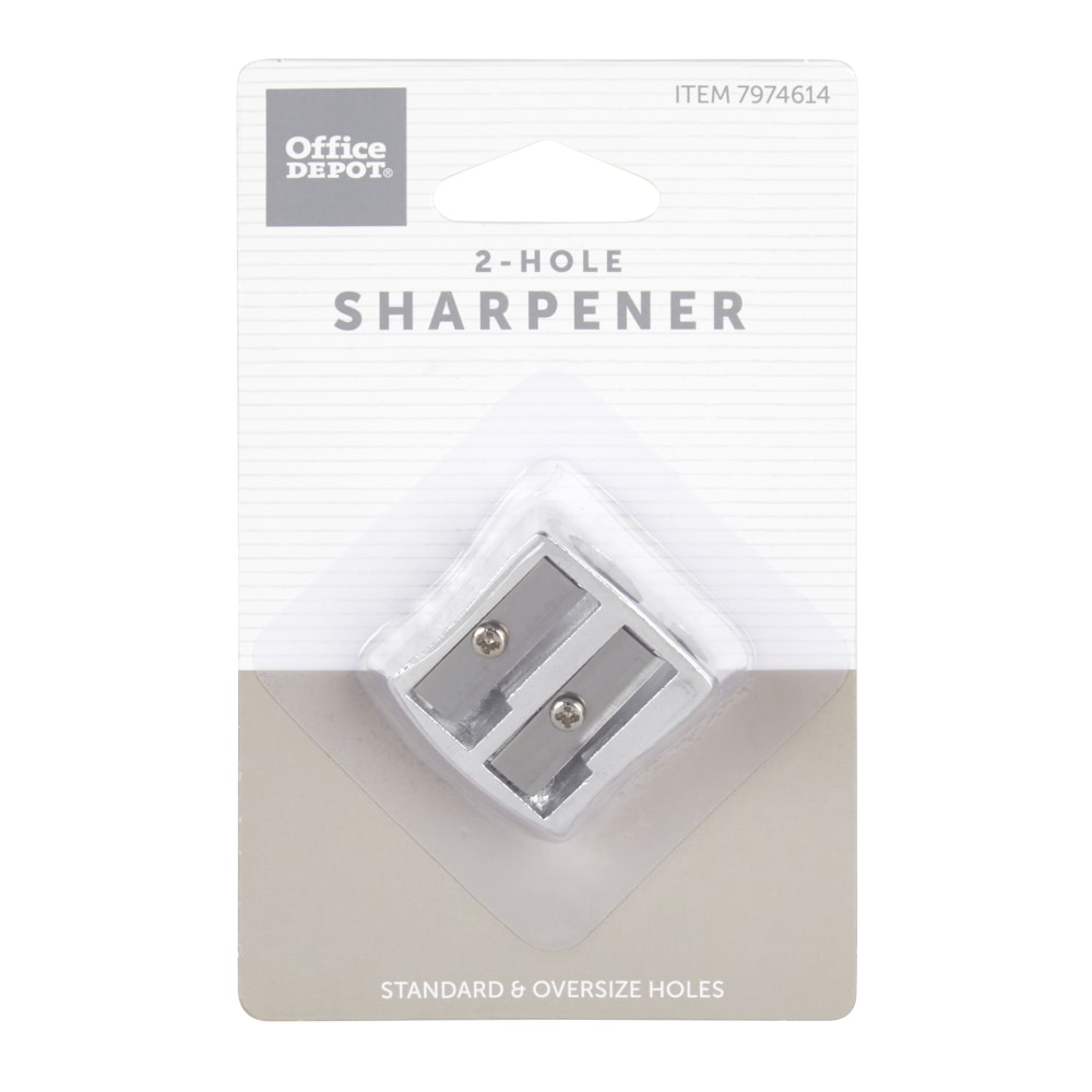 Office Depot® Brand Manual Pencil Sharpener, 1" x