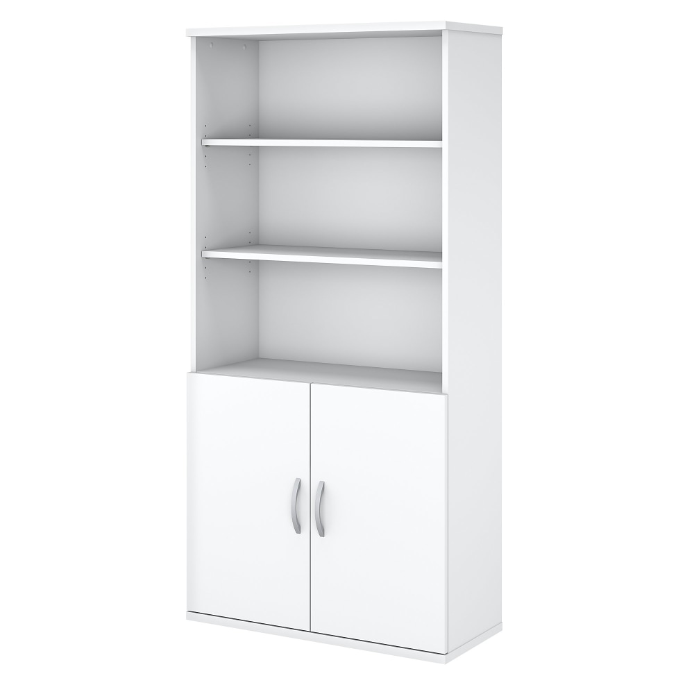 Bush Business Furniture Easy Office 73"H 5-Shelf Bookcase