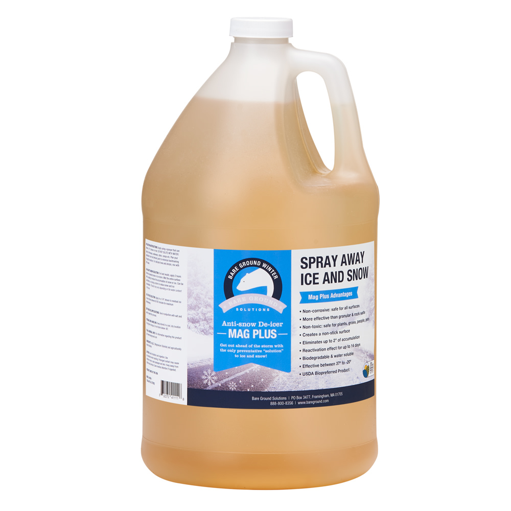 Bare Ground Liquid De-Icer, Inhibited MagPlus, 1 Gallon