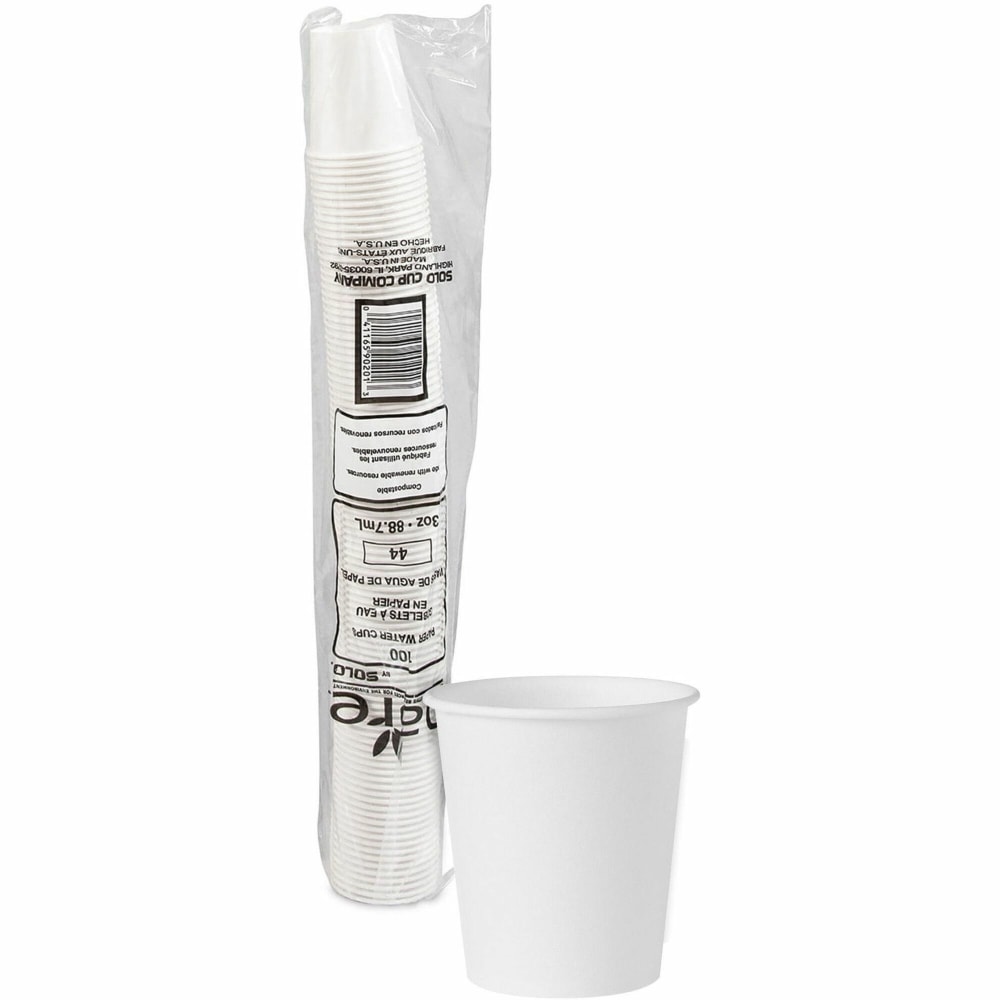 Solo Cup Treated Paper Water Cups - 3