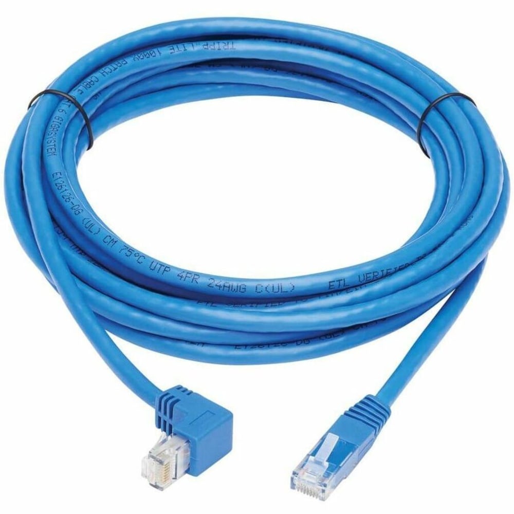 Tripp Lite Cat6 Ethernet Cable Down Right Angled