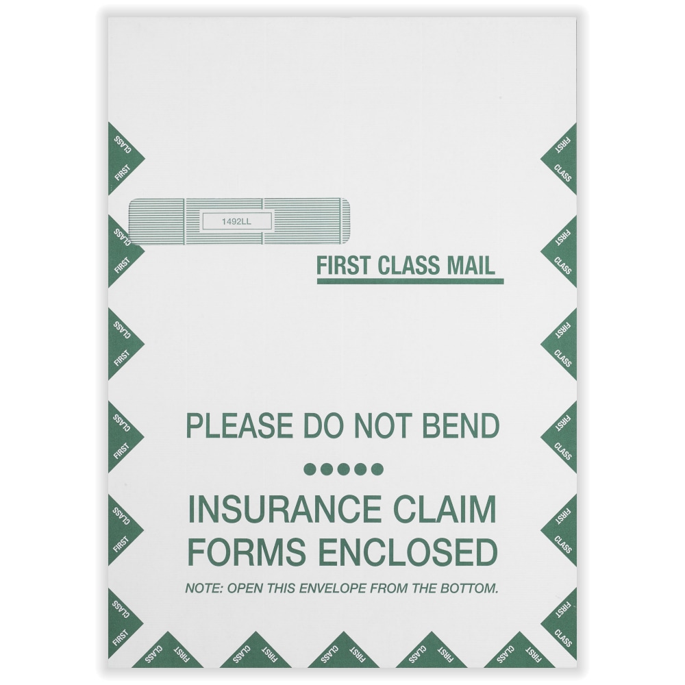 TFP Data Systems UB04 Hospital Claim Envelopes, Box