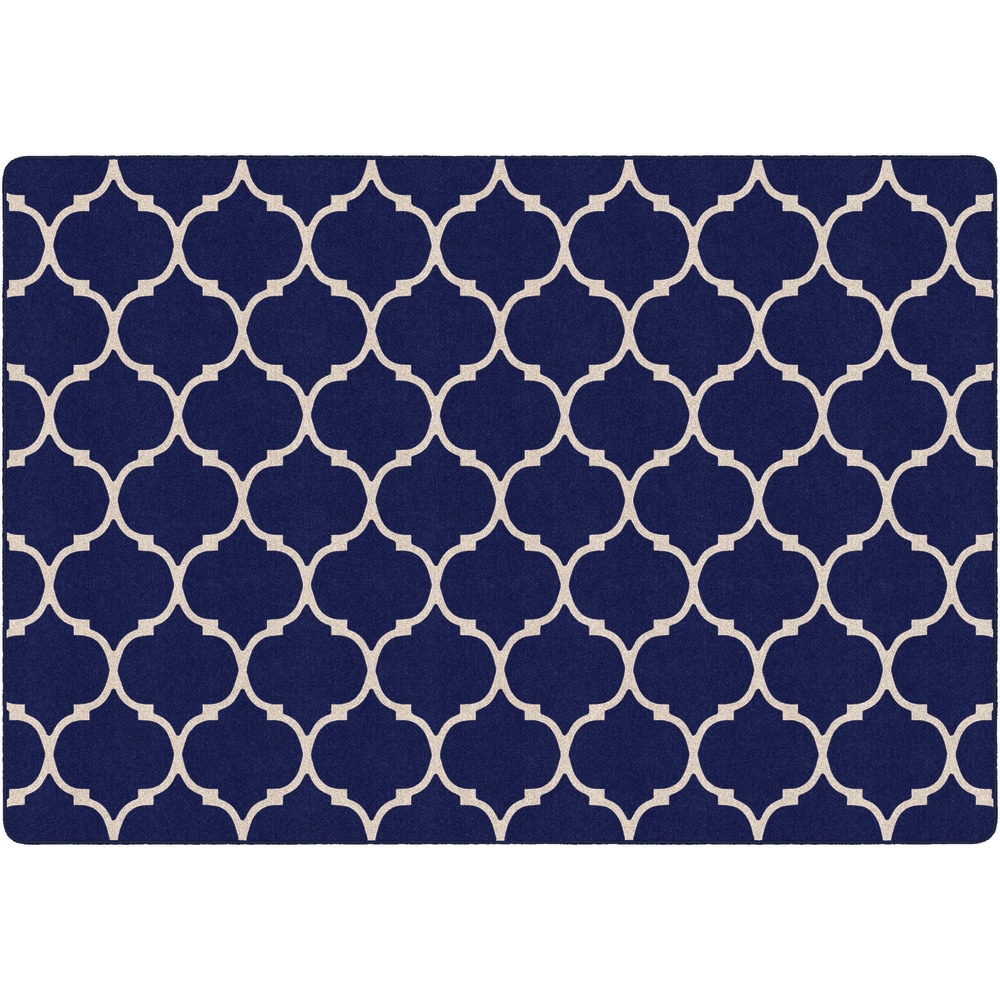 Flagship Carpets Moroccan Trellis Rectangular Rug, 100" x