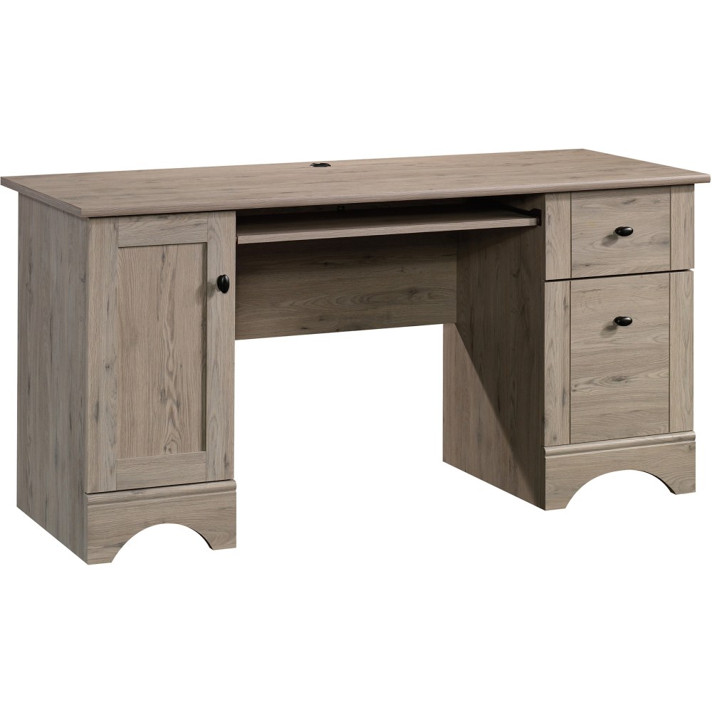 Sauder® Select 60"W Double-Pedestal Computer Desk, Laurel