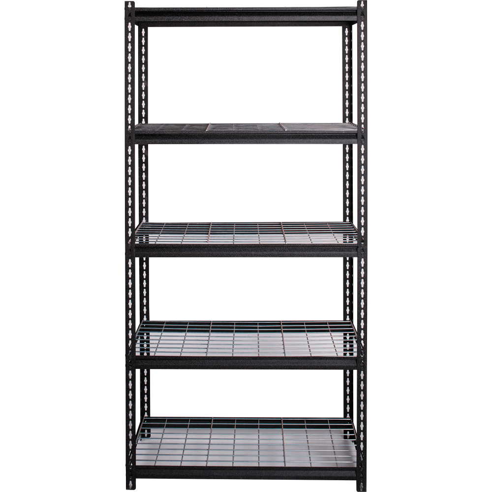 Lorell Wire Deck Shelving, 72"H x 36"W x
