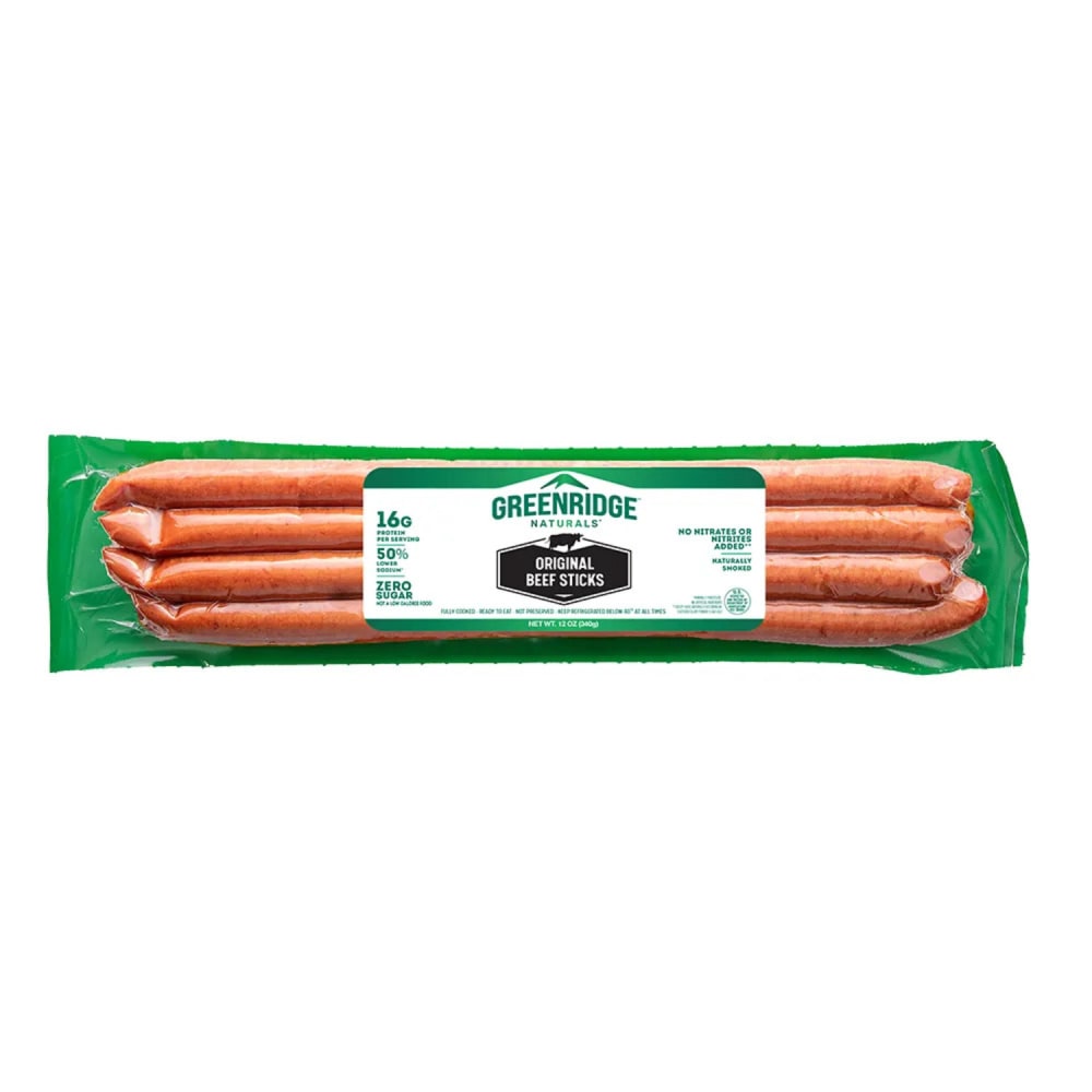 Greenridge Naturals Original Grass Fed Beef Sticks, 1