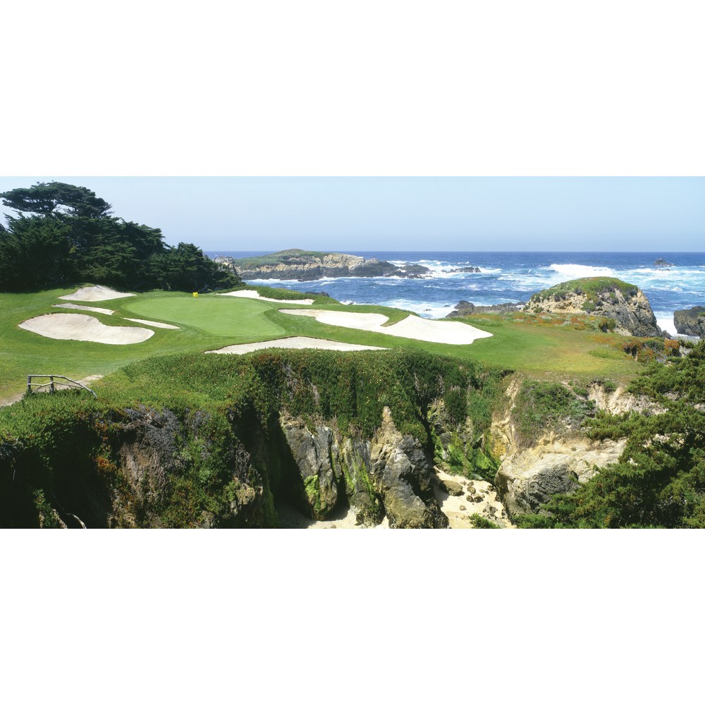Biggies Wall Mural, 27" x 54", Pebble Beach
