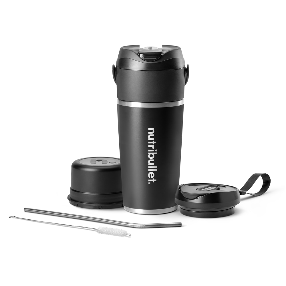 Nutribullet Flip Insulated Portable Blender, 20 Oz, Matte