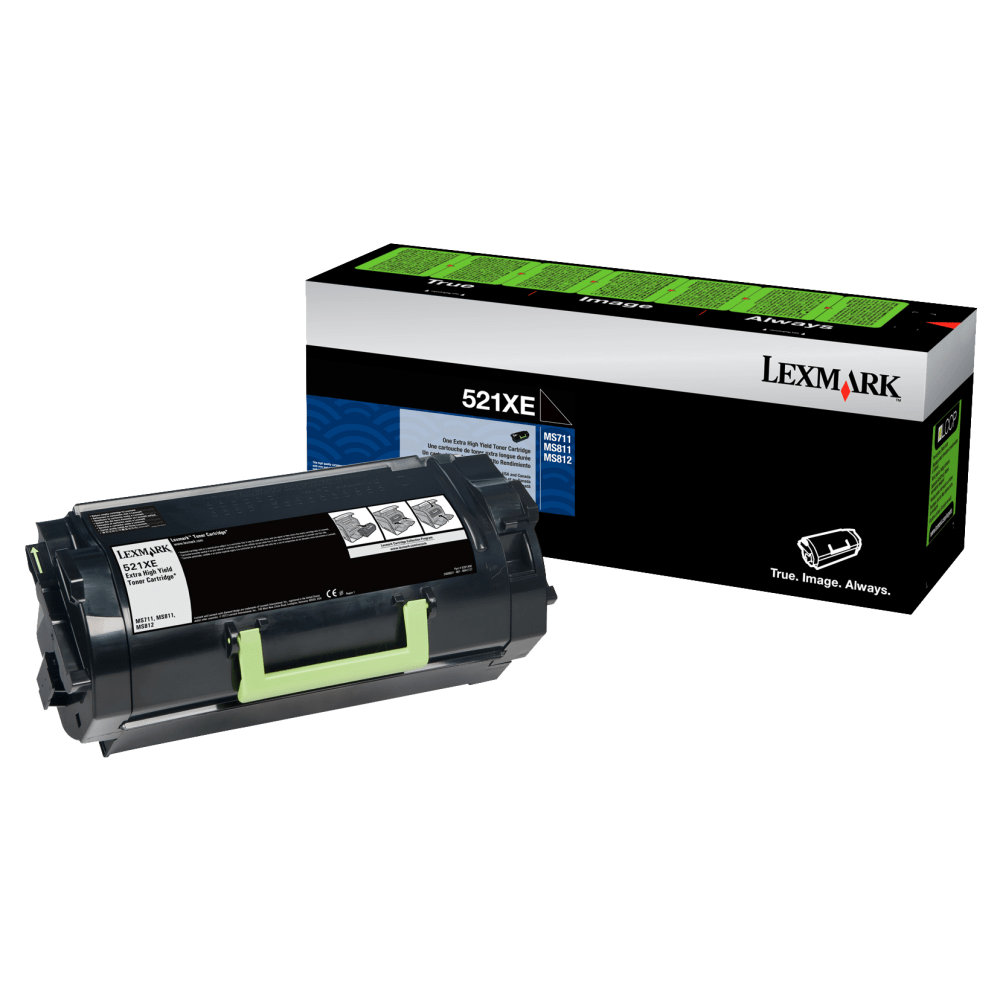Lexmark™ 52D1X0E Remanufactured Black Extra-High Yield Toner