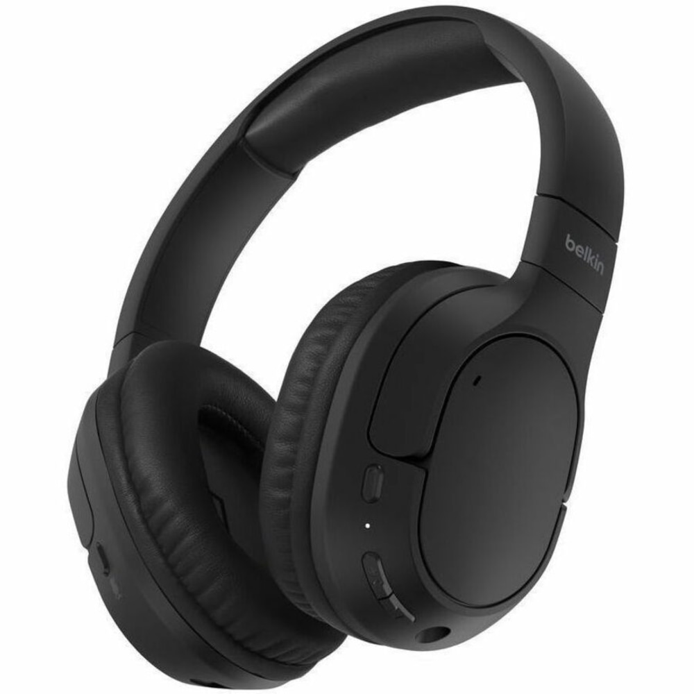 Belkin SoundForm Surround Wireless Over-Ear Headphones, Black