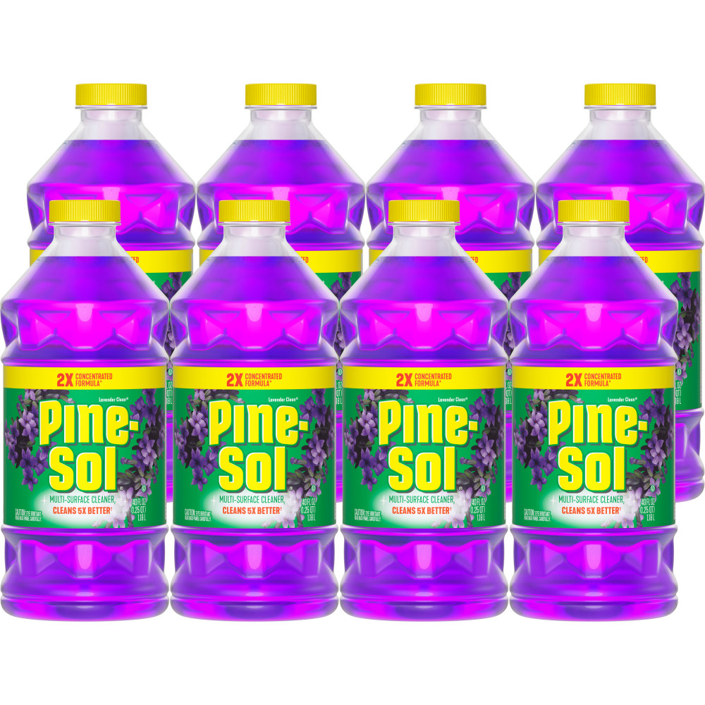 Pine-Sol Multi-Surface Cleaner, Lavender Clean, 40 Oz, Pack