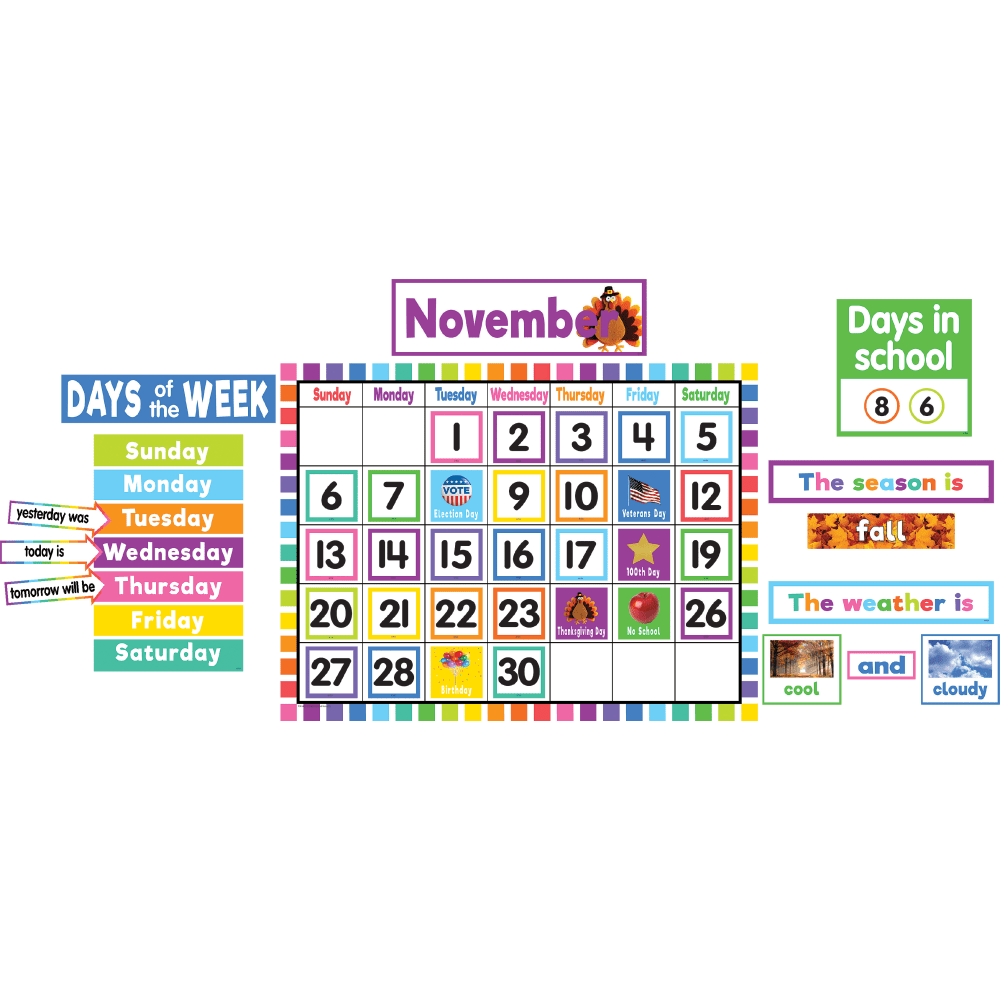 Teacher Created Resources Full-Size Bulletin Board Set, Colorful