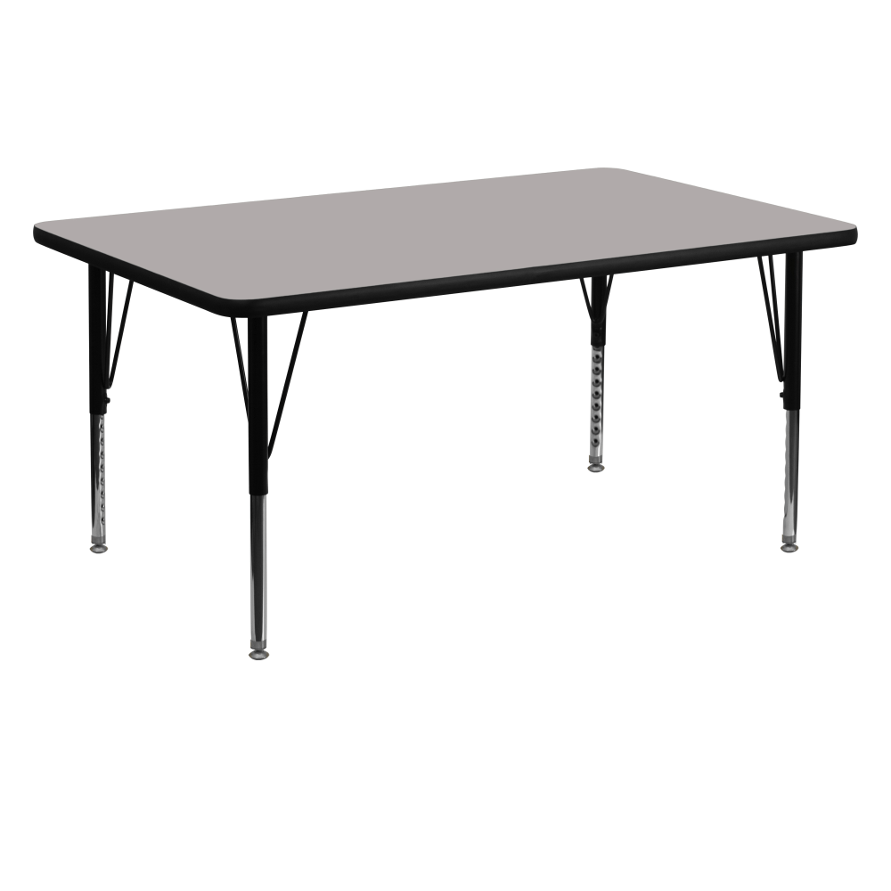 Flash Furniture 60"W Rectangular HP Laminate Activity Table