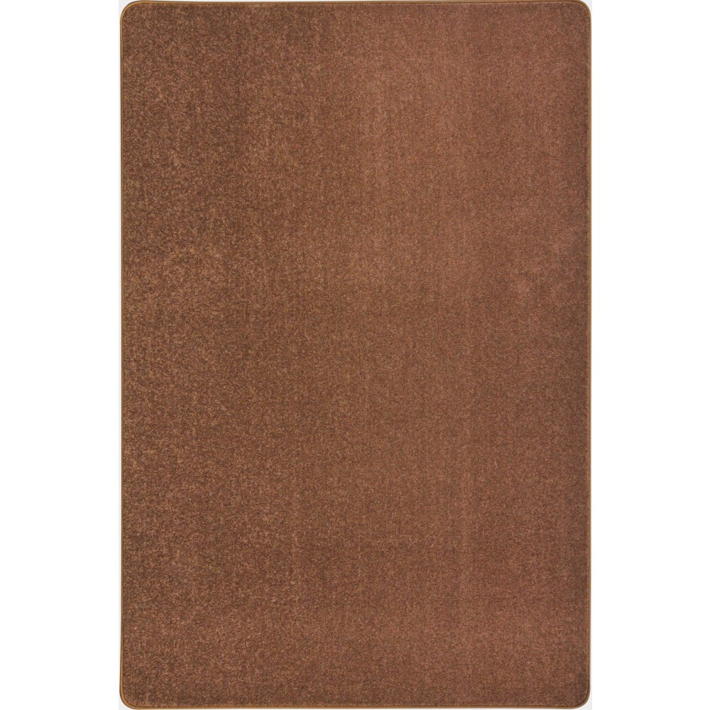 Joy Carpets Kid Essentials Solid Color Rectangle Area