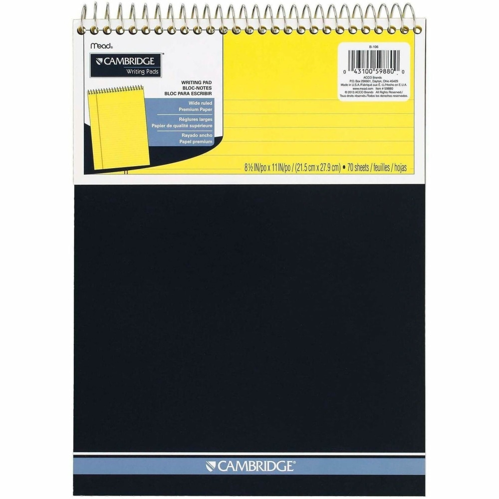 Rite In The Rain Weatherproof Stapled Notebooks 4" X 7" Yellow 3 PACK 361FX