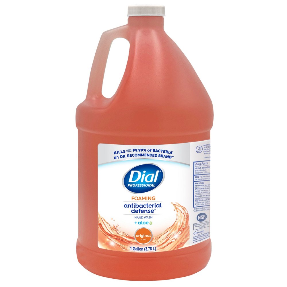 Dial® Professional Antibacterial Foaming Hand Wash Refill, Plus