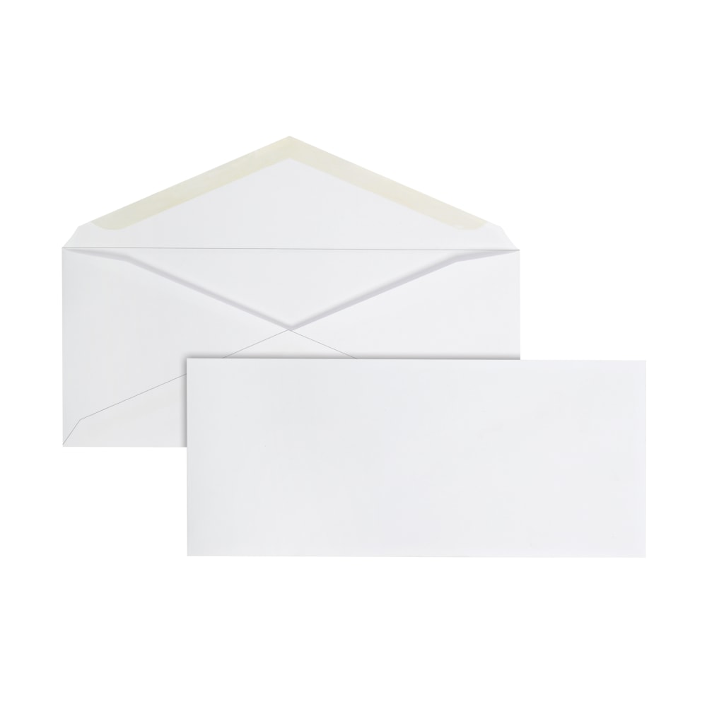 Office Depot® Brand Envelopes, 4-1/8" x 9-1/2", Gummed