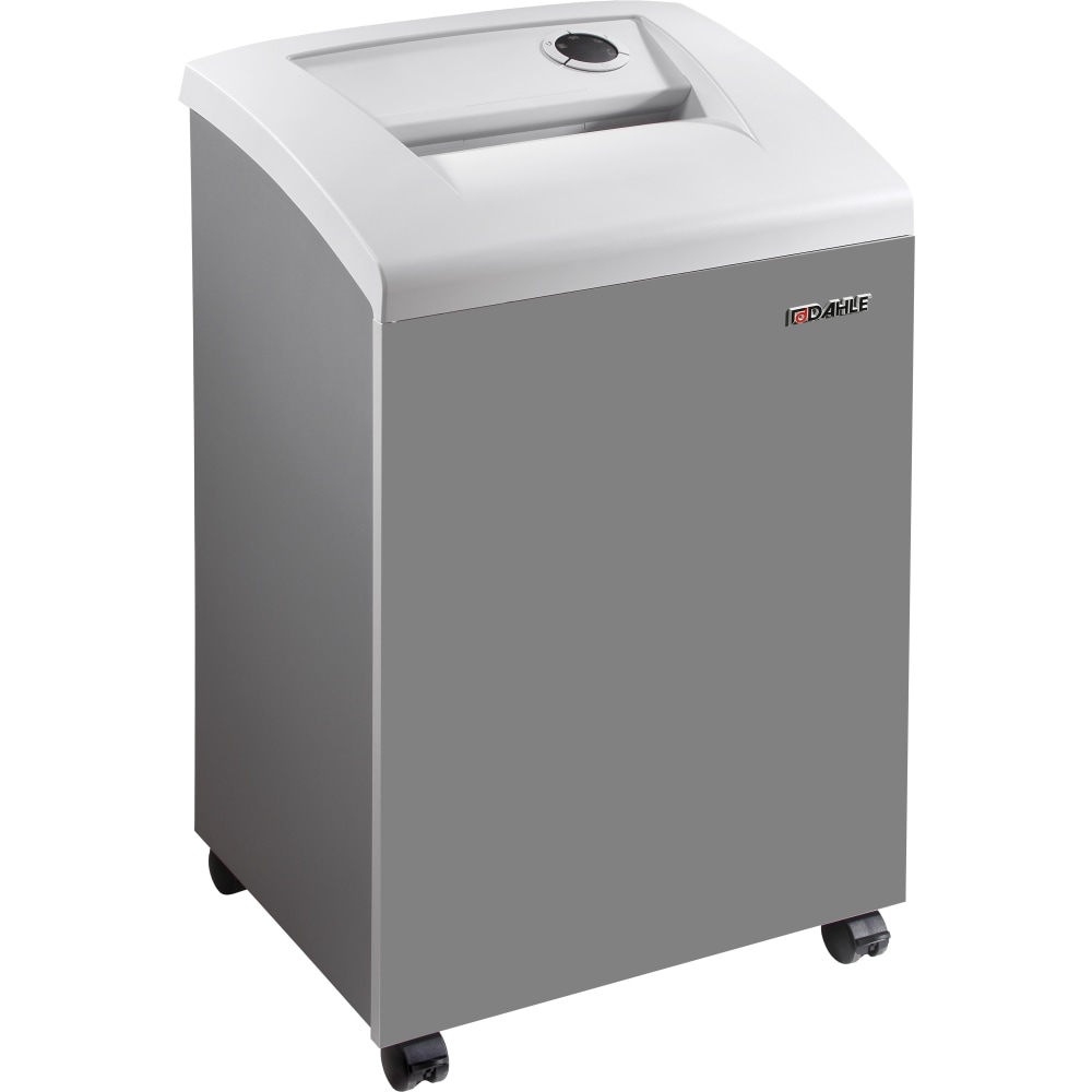 Dahle 40434 10-Sheet Cross-Cut High-Security Shredder, Gray