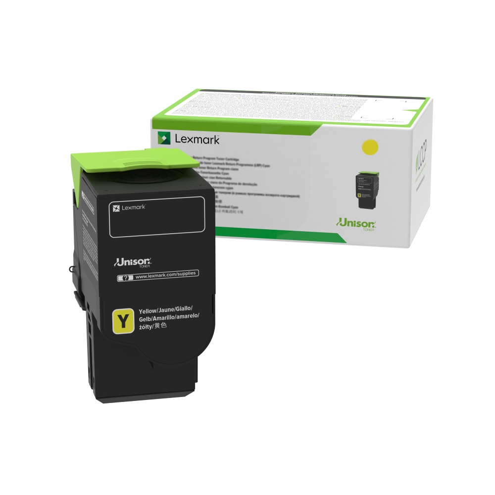 Lexmark™ 78C1UYE Yellow Ultra-High Yield Toner Cartridge