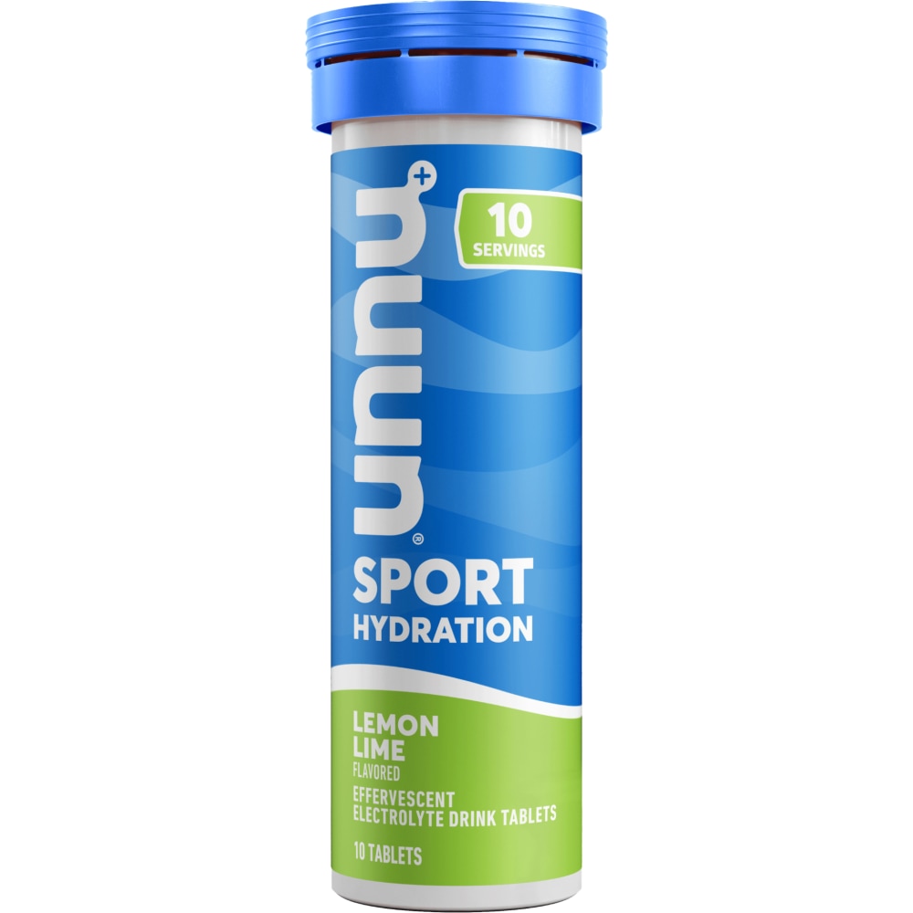 Nuun Sport Lemon Lime, 10 Tablets Per Tube,