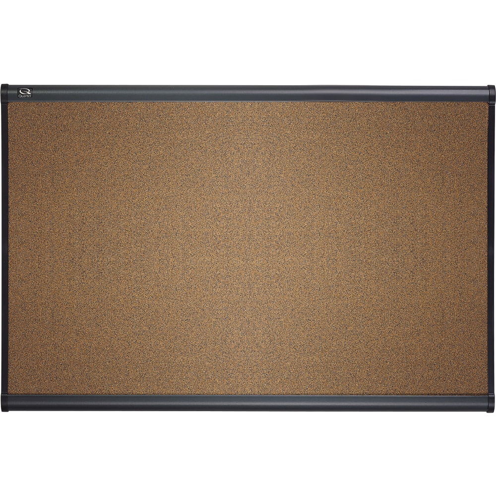 Quartet® Select Prestige™ Color Cork Bulletin Board, 36"