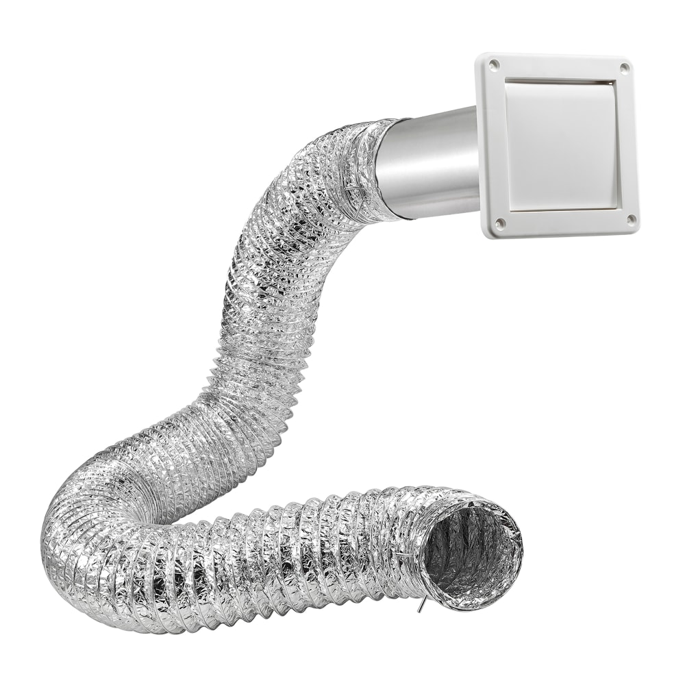 Lambro 4 in. Bath Fan Exhaust Through-the-Wall Vent