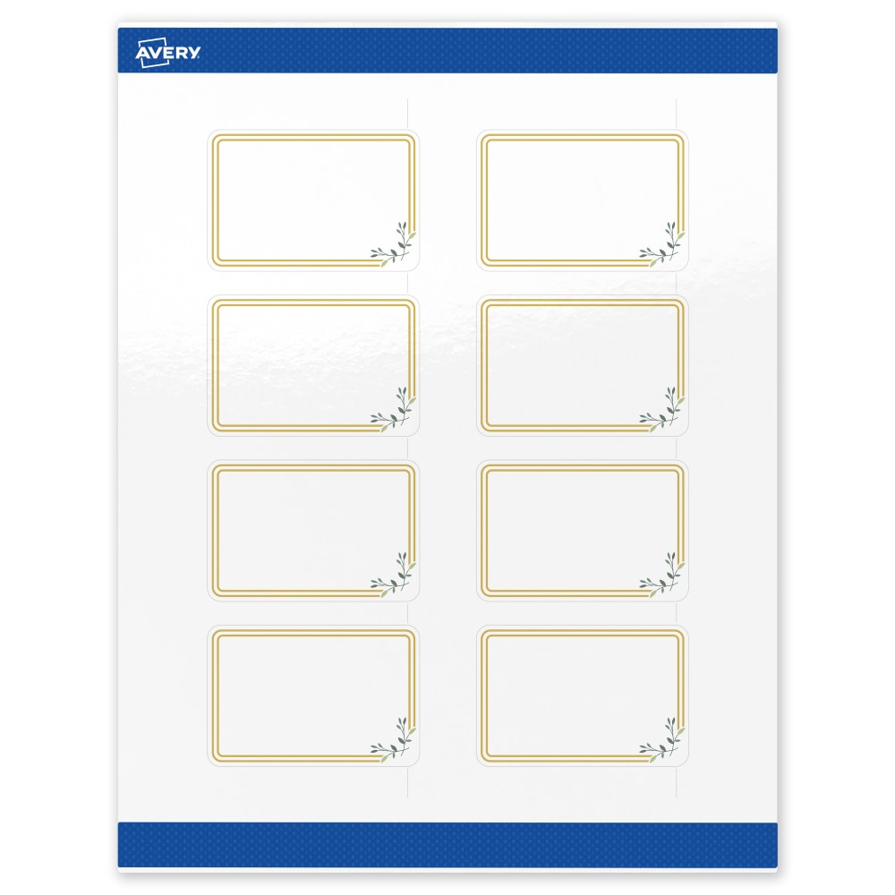Avery® Print-To-The-Edge Labels & Sure Feed®,