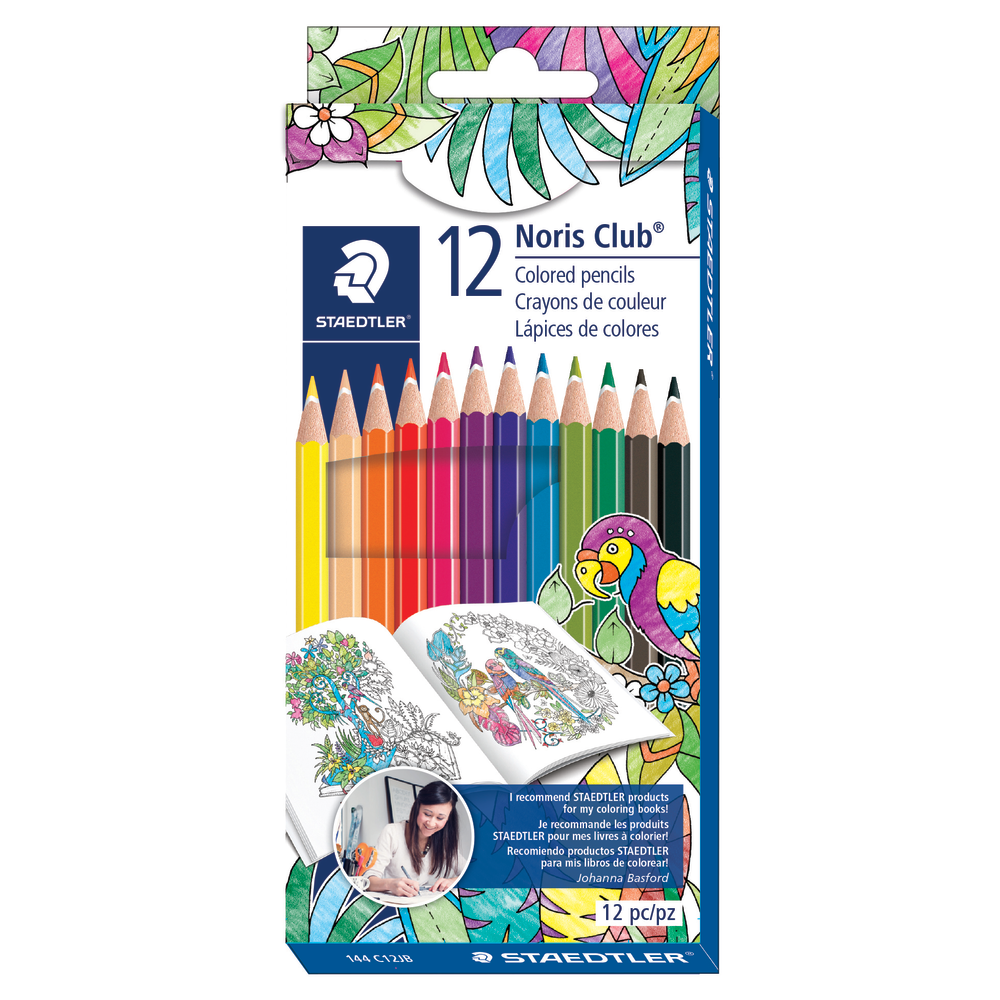 Staedtler® Johanna Basford Color Pencils, Assorted Colors, Pack