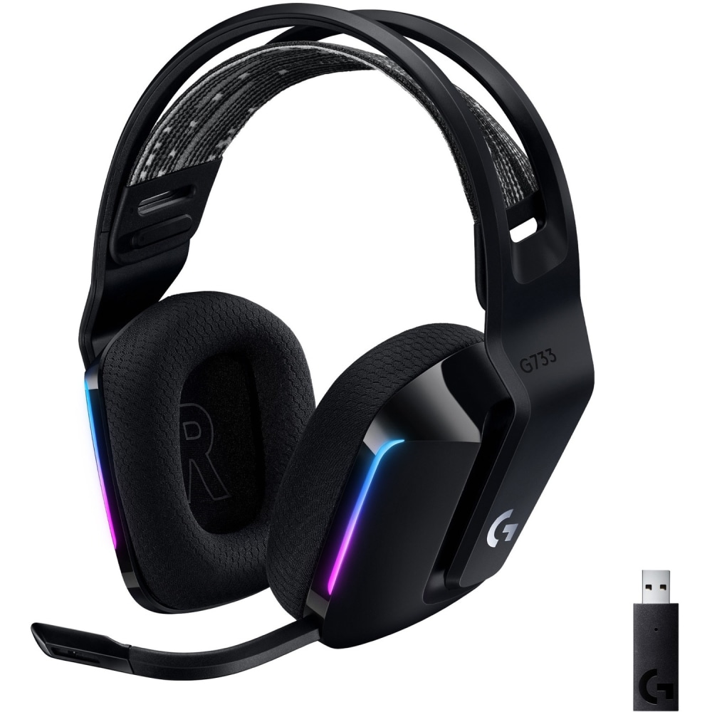 Logitech G733 Lightspeed Wireless RGB Gaming Headset -