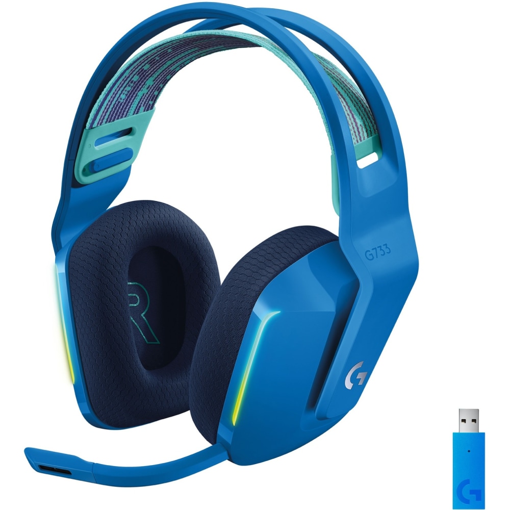 Logitech G733 Lightspeed Wireless RGB Gaming Headset -