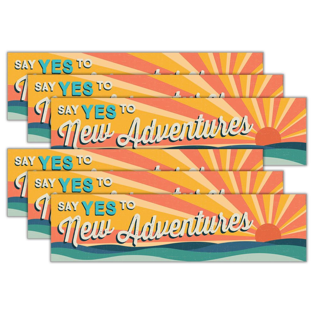 Eureka Adventurer Horizontal Banners, 45" x 12", Bundle