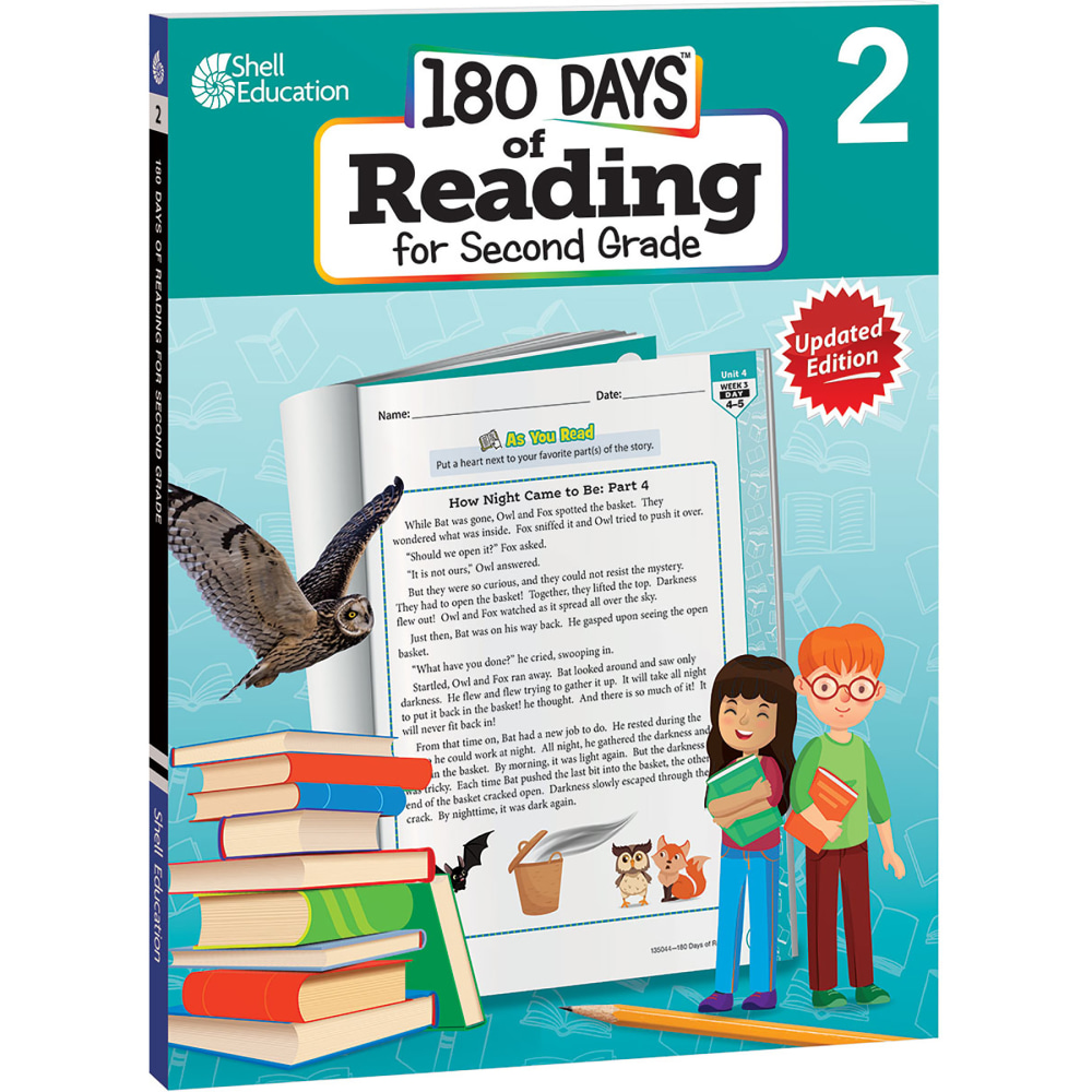 Shell Education 180 Days Of Reading 2nd Edition,