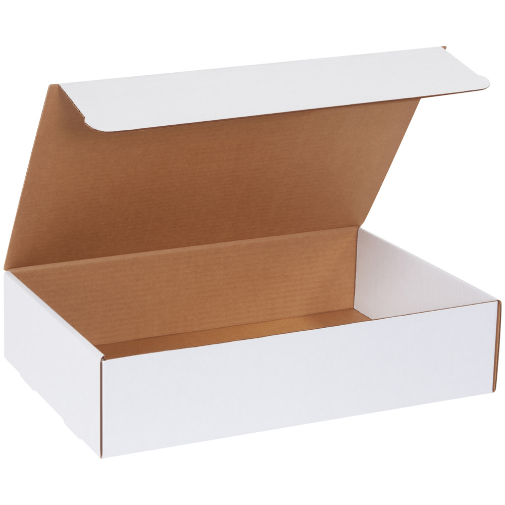Partners Brand White Literature Mailers, 17 1/8" x