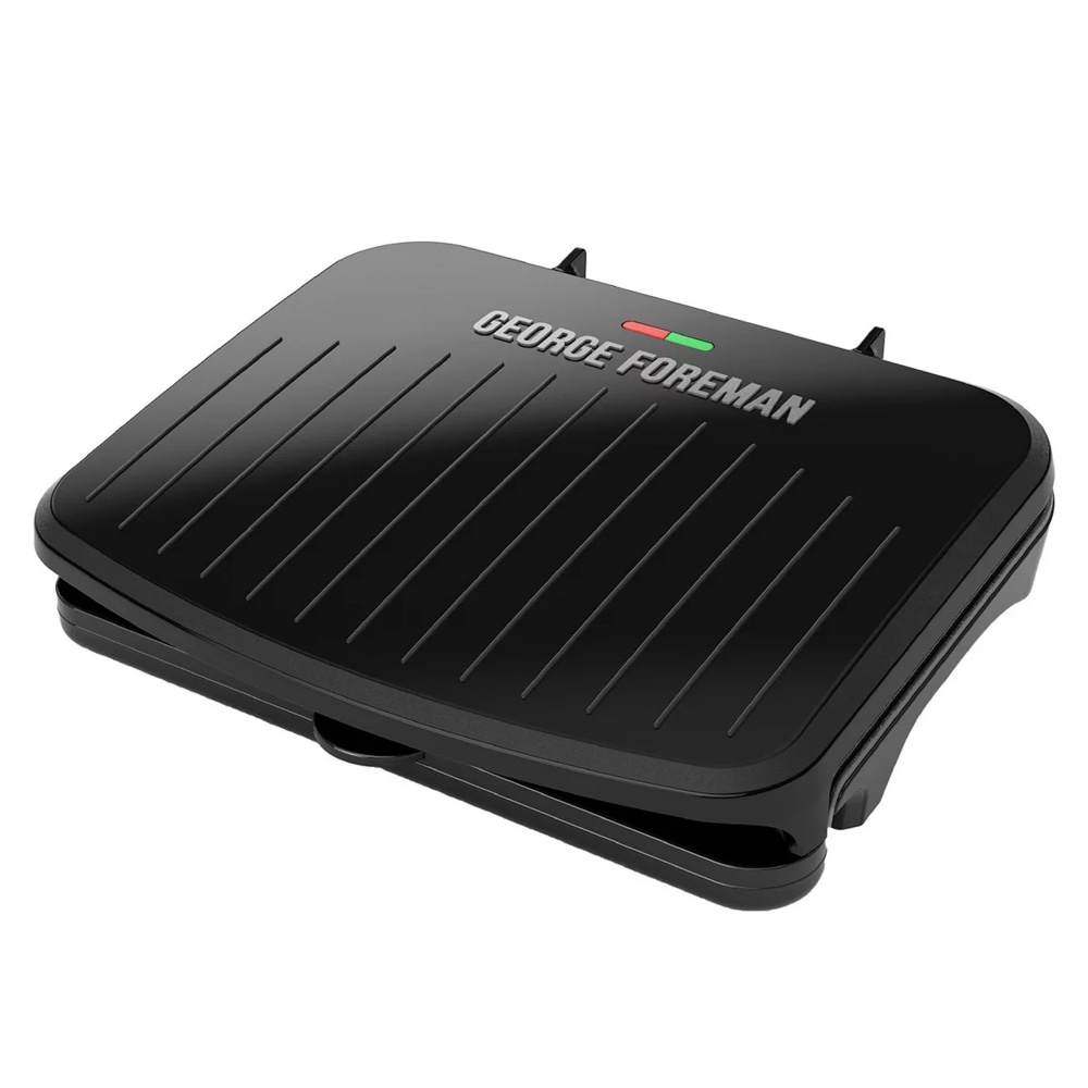 George Foreman Family Size 5-Serving Nonstick Compact Electric