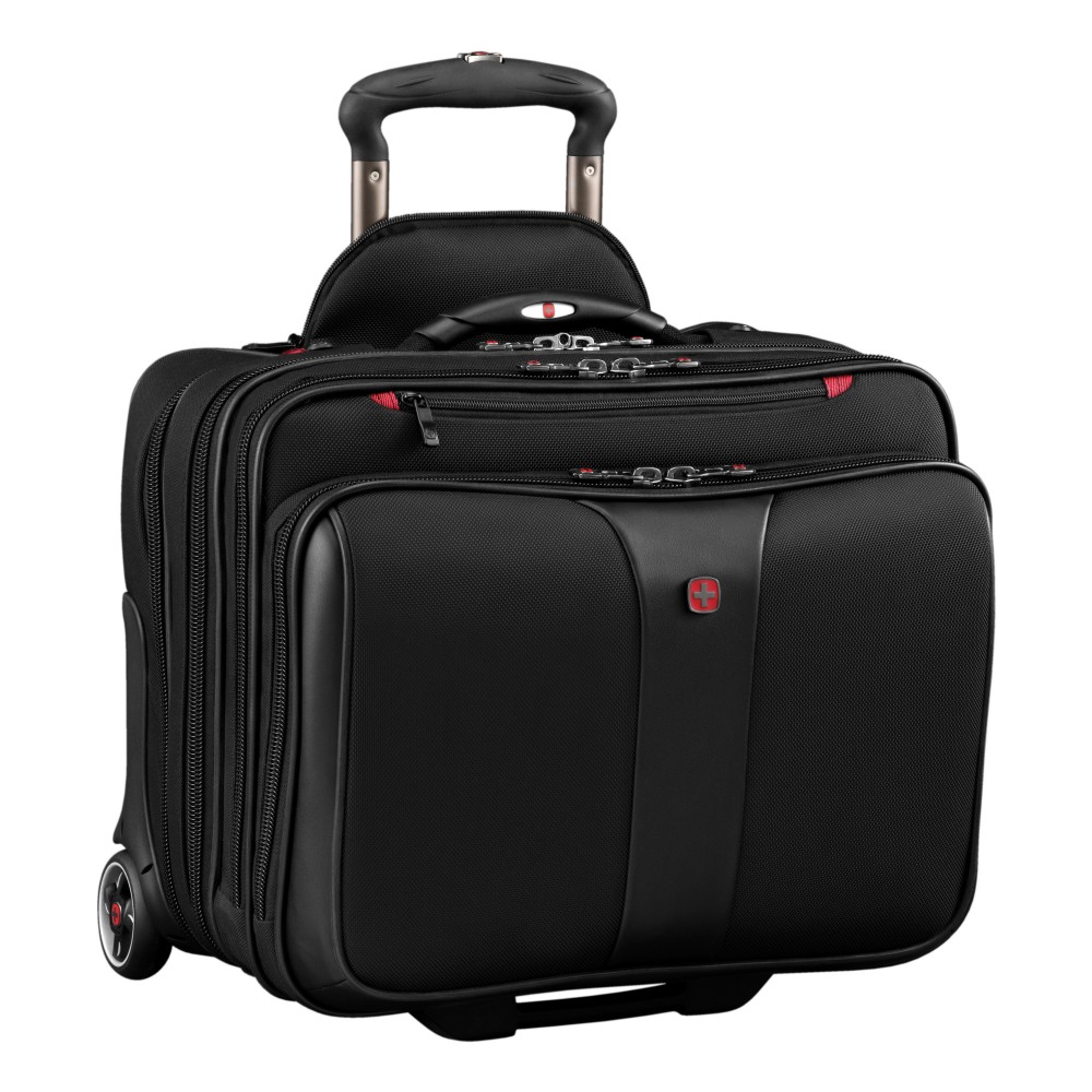 Wenger® Patriot II Polyester Rolling 2-Piece Business Luggage