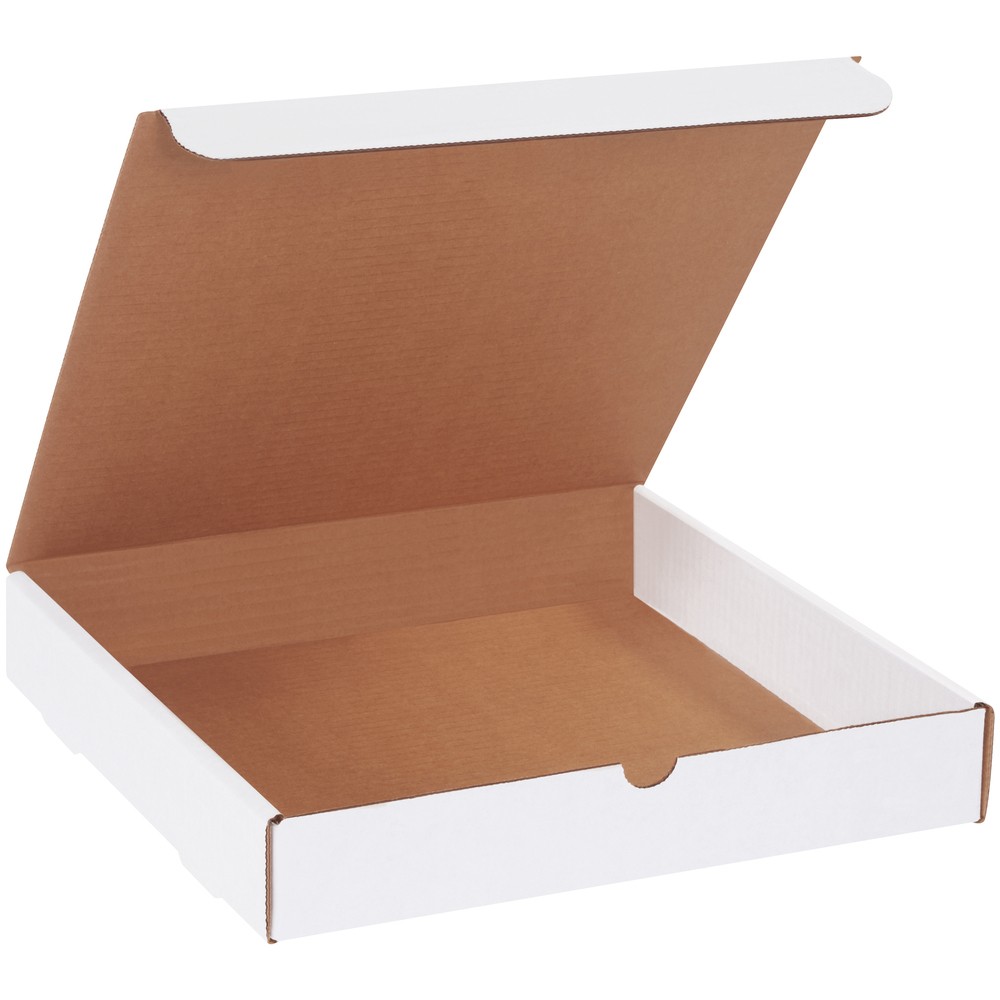 Partners Brand White Literature Mailers, 12" x 12"