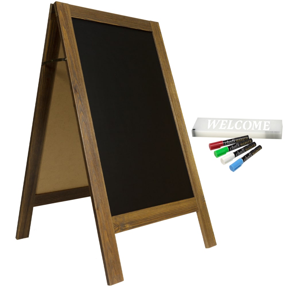 Excello Global Products Double-Sided A-Frame Magnetic