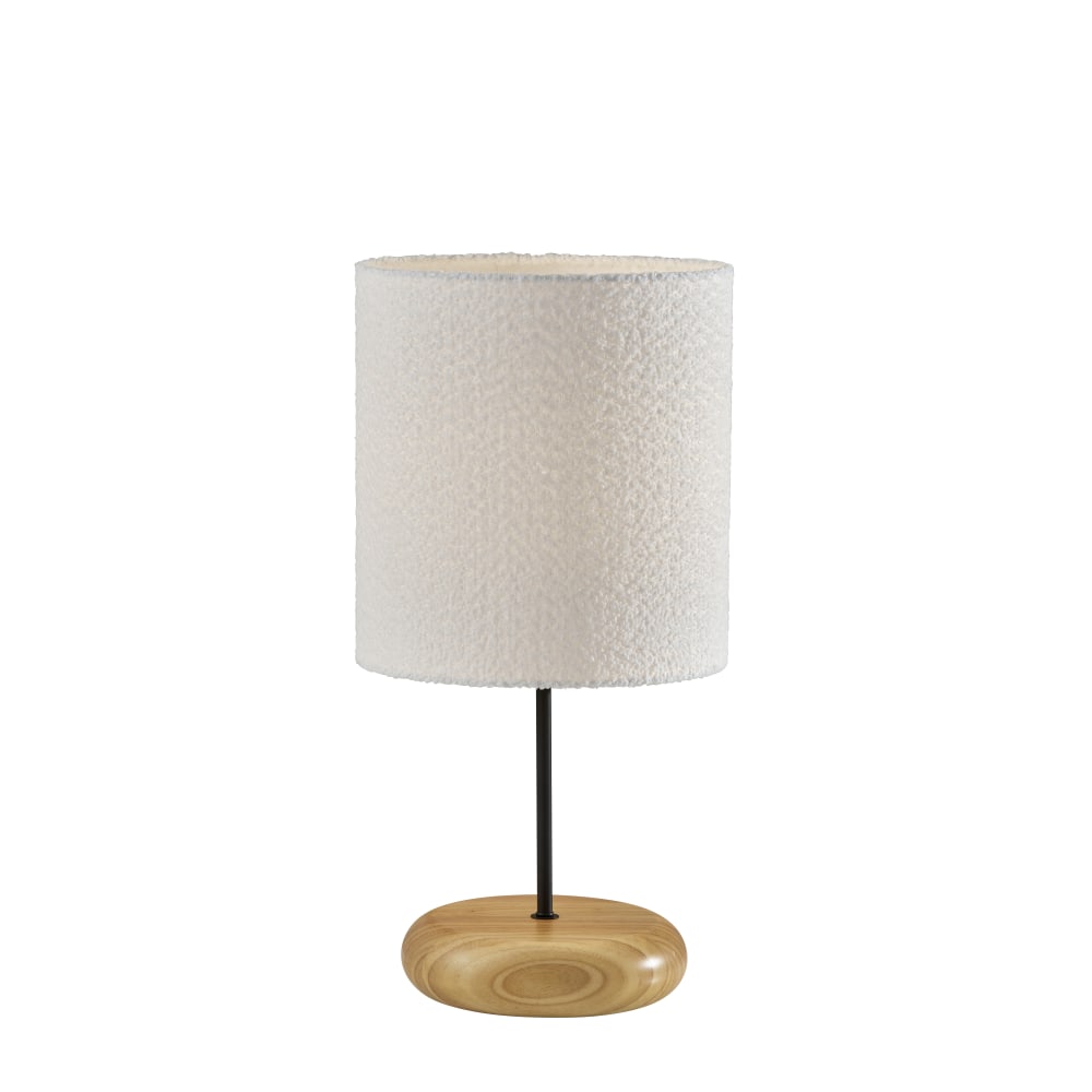 Adesso Brielle Tall Table Lamp, 22”H, Black &