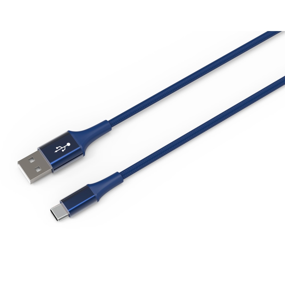 Ativa® USB-A To USB-C Cable, 6&#x27;, Blue