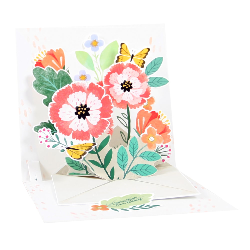 Up With Paper Summer Pop-Up Greeting Card With