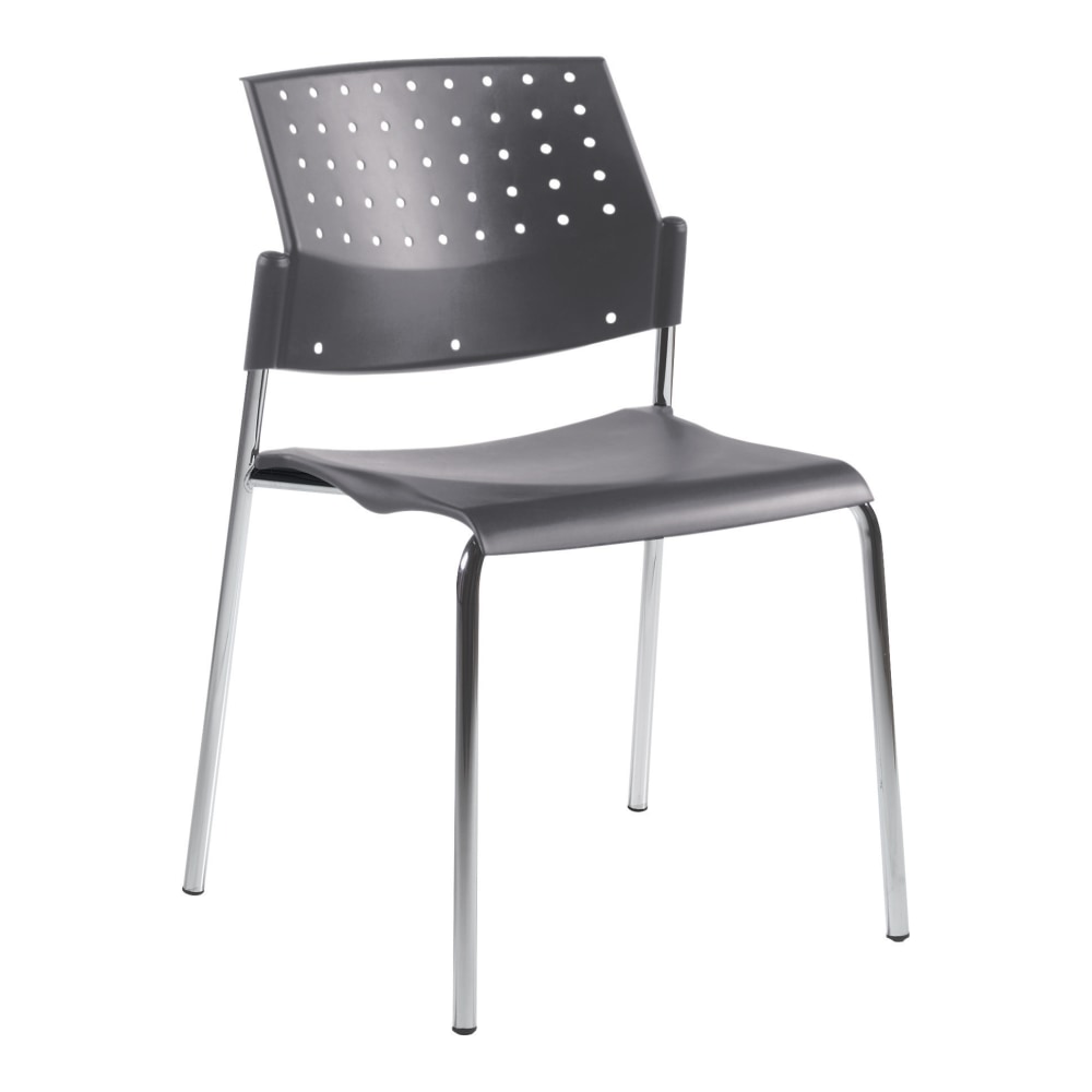 Global® Sonic Armless Chair, 33"H x 21 1/2"D