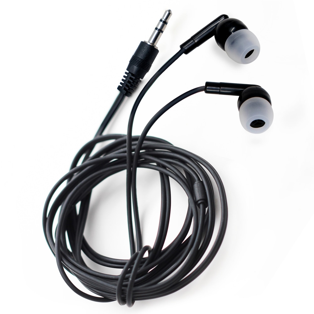 Digital Energy IE36 Noise Canceling Earphones, Black, Pack