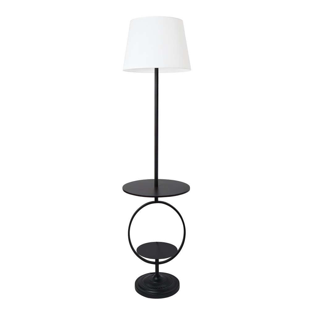 Elegant Designs Bedside Nightstand End Table 62-3/4"H