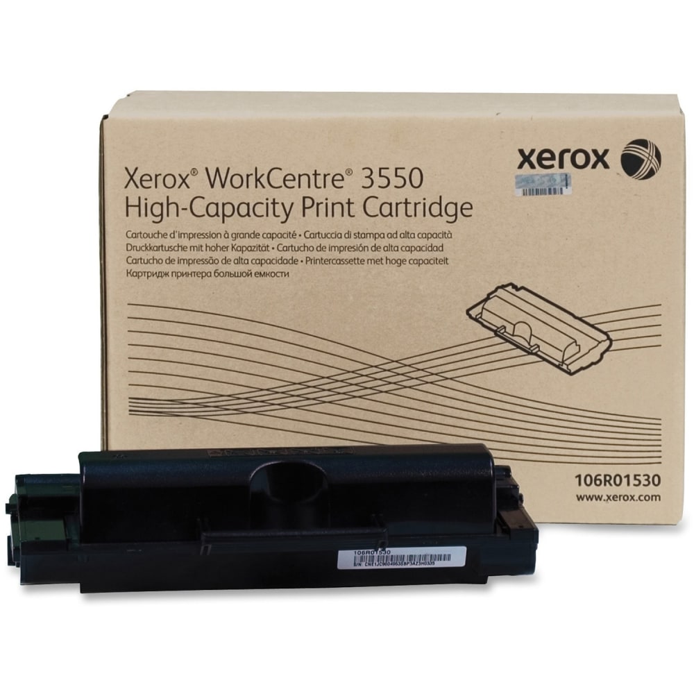 Xerox® 3550 Black High Yield Toner Cartridge, 106R01528