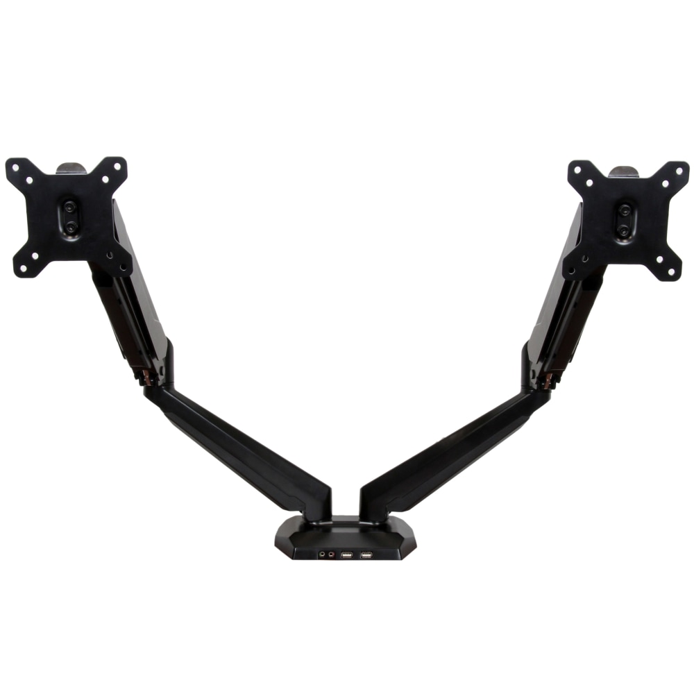 StarTech.com Dual Monitor Arm - USB Hub and