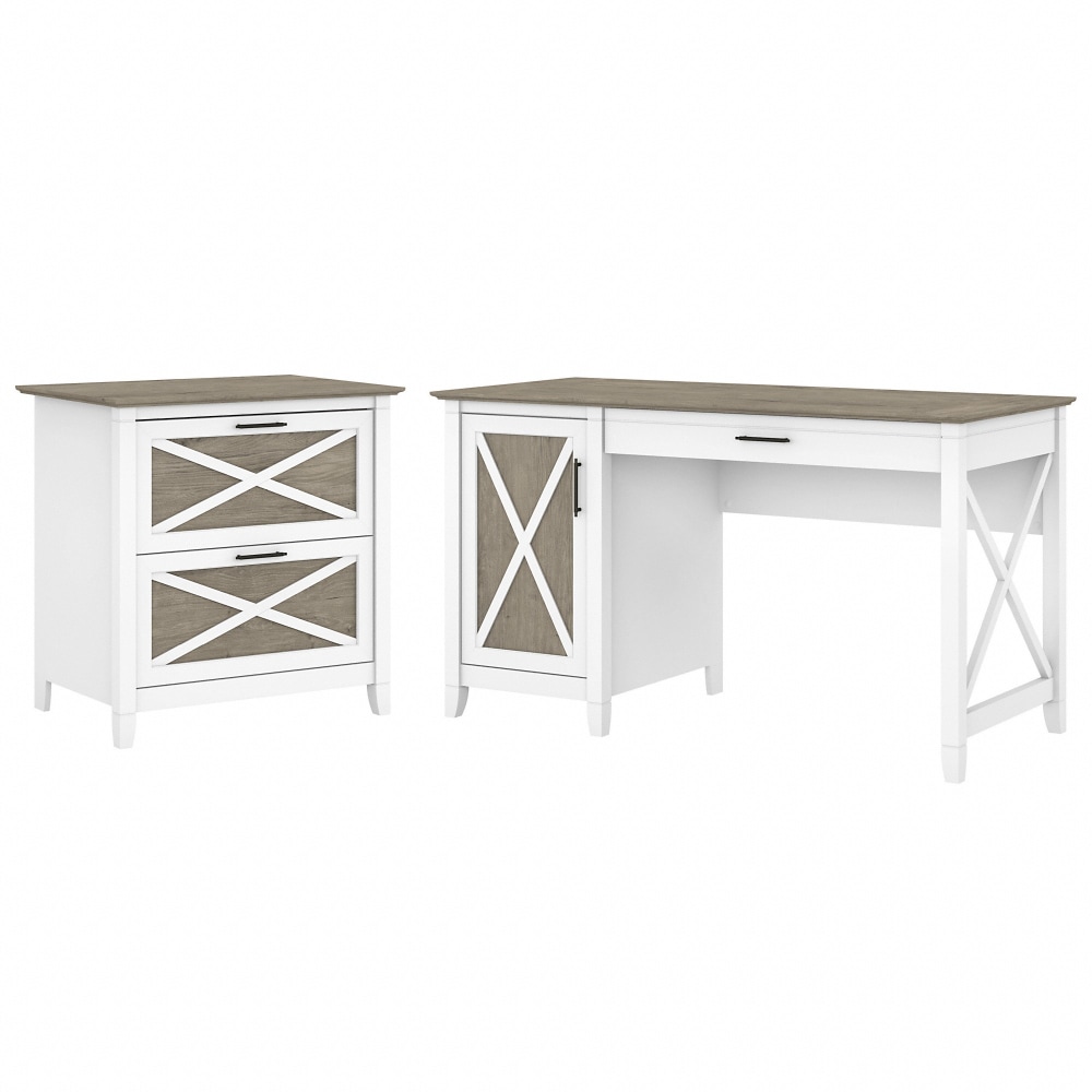 Bush Furniture Key West 54"W Computer Desk With
